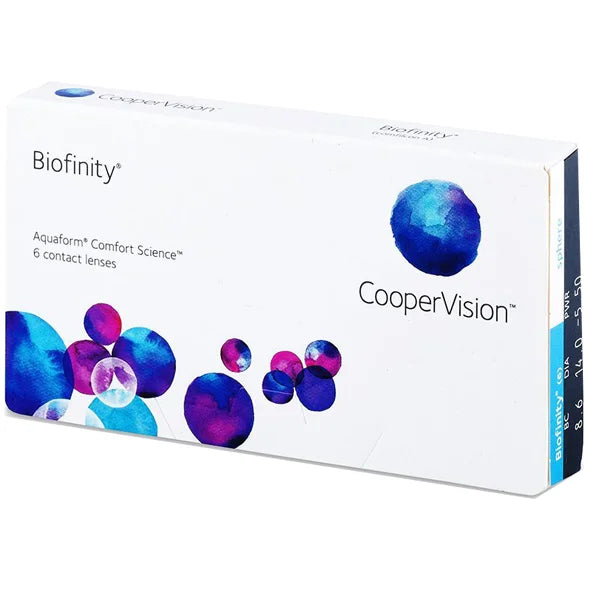 Biofinity® 近視/遠視隱形眼鏡