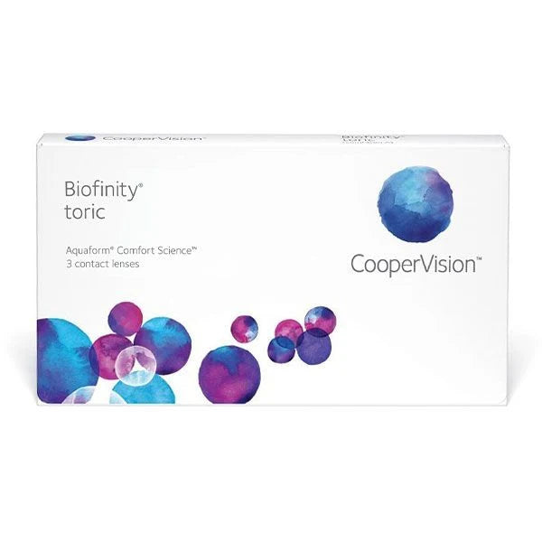 Biofinity® 散光隱形眼鏡(遠視/近視)