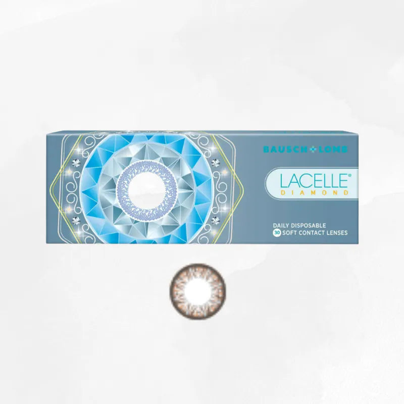 博士倫 LACELLE 1-DAY 眼妝隱形眼鏡 - DIAMOND CON系列（閃啡 Gold Champagne）| 每日即棄彩妝隱形眼鏡