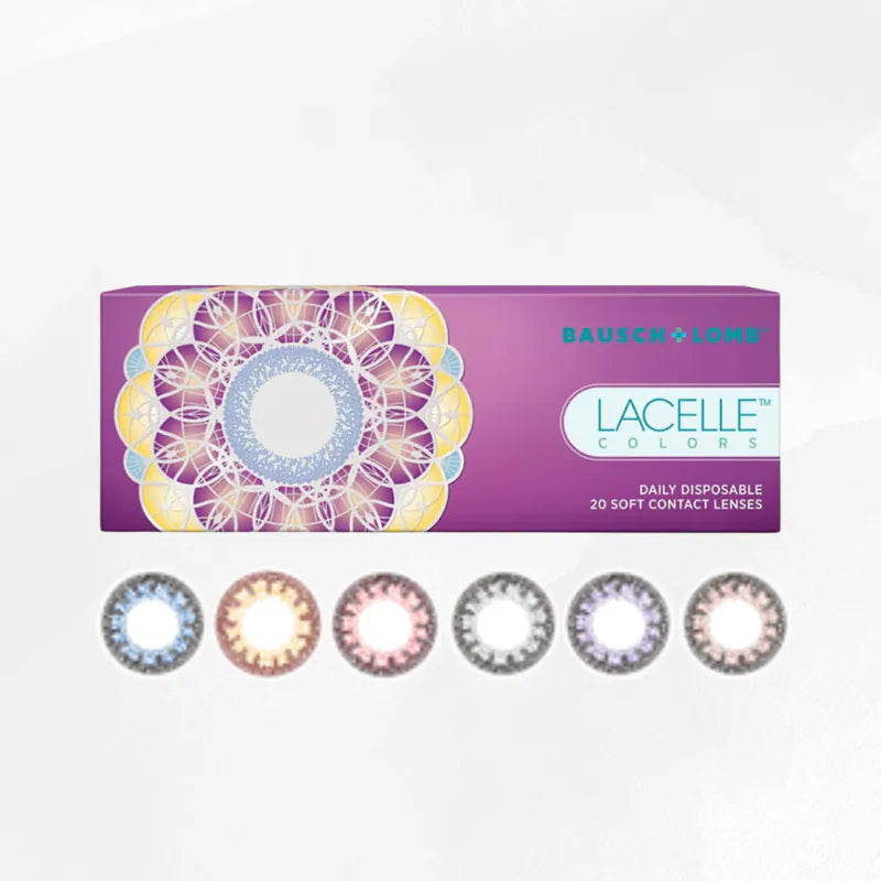 博士倫 LACELLE 1-DAY 眼妝隱形眼鏡 - COLOR CON系列 | 每日即棄彩妝隱形眼鏡
